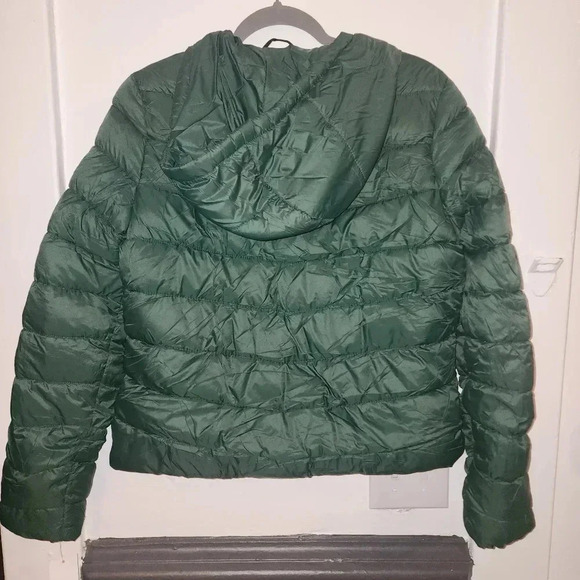 NWT Madden NYC Green lightweight puffer jacket womans size large - Picture 2 of 5